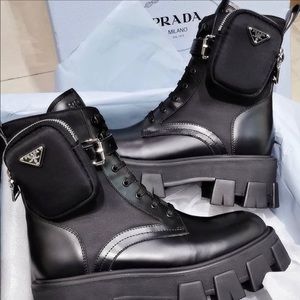 Prada boots Worn once